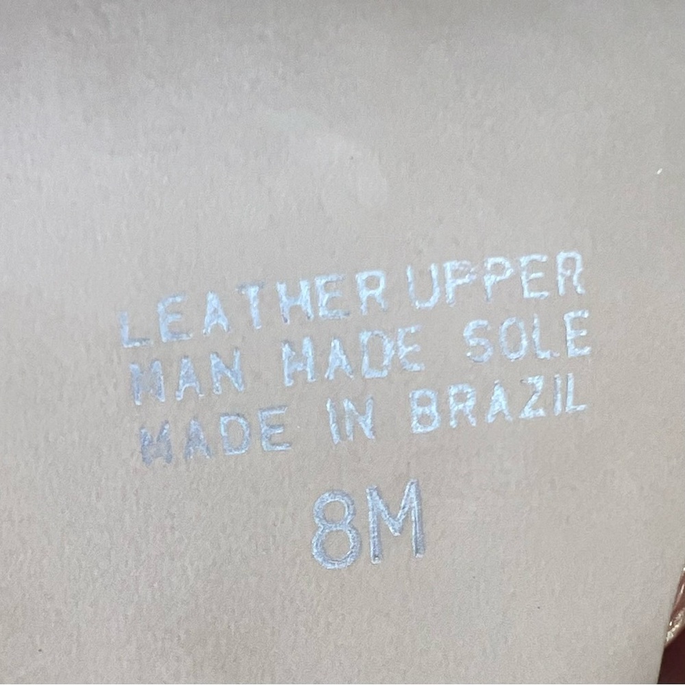 Cathy Jean Metallic Gold Heels, Size 8 - Picture 9 of 9